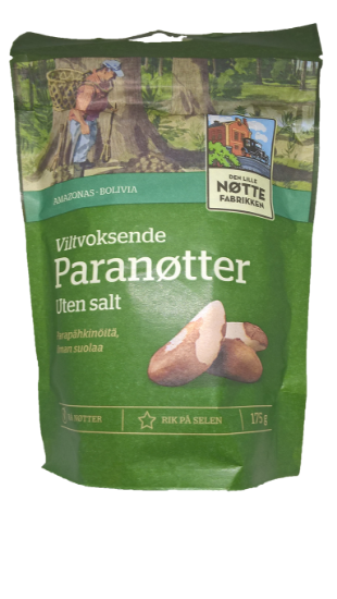 Paranøtter u/Salt 175g