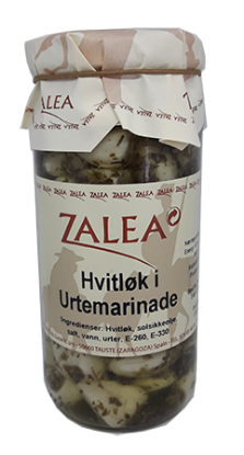 Hvitløk i urtemarinade 230g