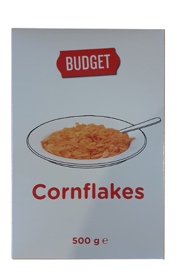 Cornflakes 500g, Budget