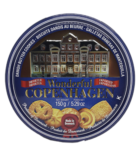 Wonderful Copenhagen Butter Cookies 150g