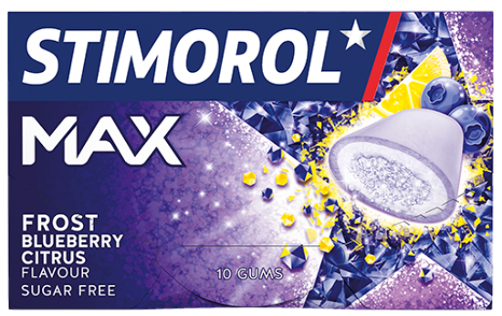 Stimorol Max Frost Blueberry Citrus 20g