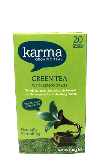 Karma Green Tea Lemongrass 30g