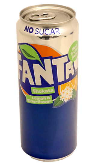 Fanta Shokata Lemon&Elderflower 0,33 bx