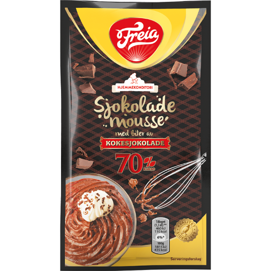 Freia sjokolademousse 70 