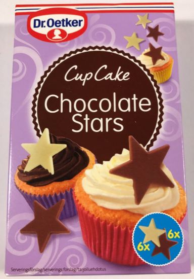 Chocolate stars