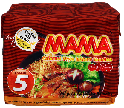 Bilde av Mama Nudler Biff 5x60g