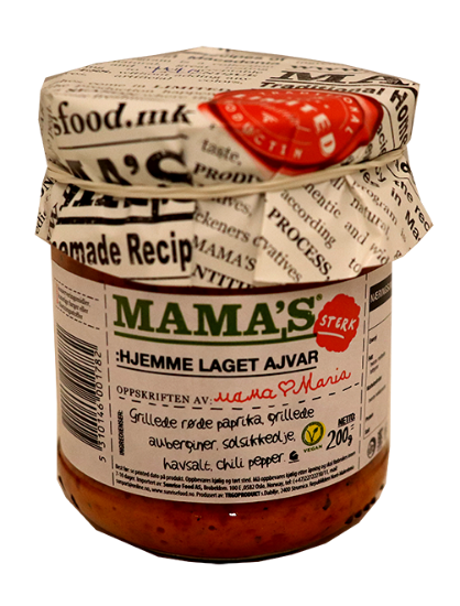 Mamas Ajvar Sterk 200g