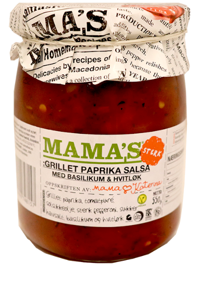 Mamas Grillet Paprika Salsa 550g