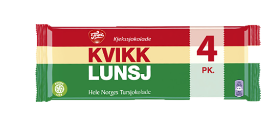 Kvikk Lunsj 4Pk 188g