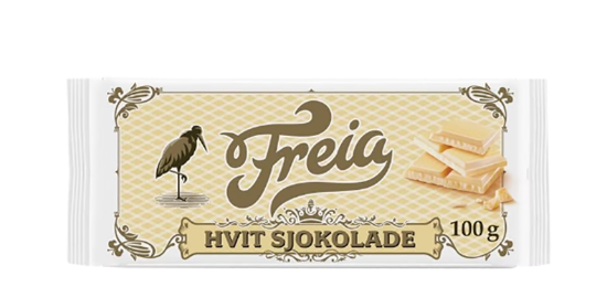 Hvit Sjokolade Freia 100g