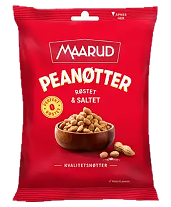 Maarud Peanøtter Saltet 300g