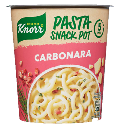 Knorr Carbonara Snack Pot 63g