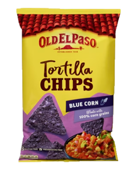 Tortilla Chips Blue Corn 150g