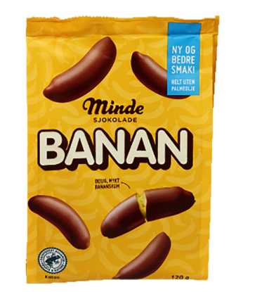 Minde Banan 120g