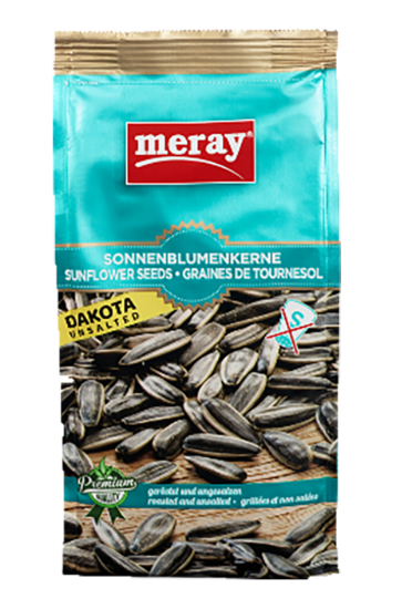 Meray Solsikkefrø Ristet U/Salt 250g