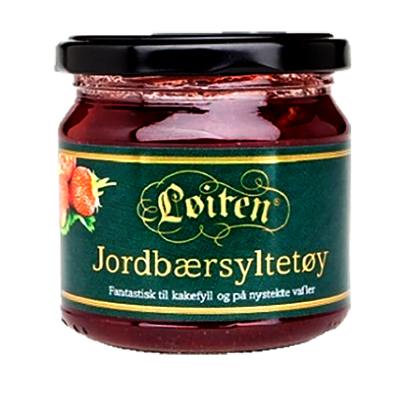 Løiten Jordbærsyltetøy 200g