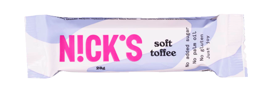 Nicks Soft Toffee 28g