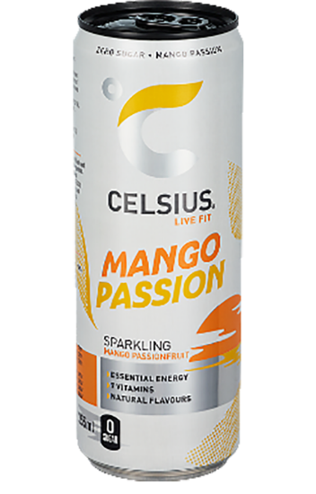 Celsius Mango Passion 355ml