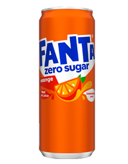 Fanta Appelsin Zero 330ml