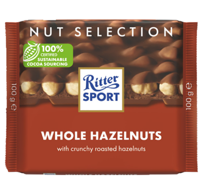 Ritter Sport Whole Hazelnut 100g