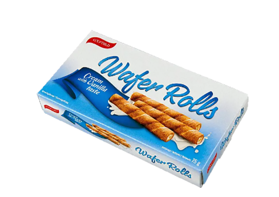 Wafer Rolls Vanilla 75g