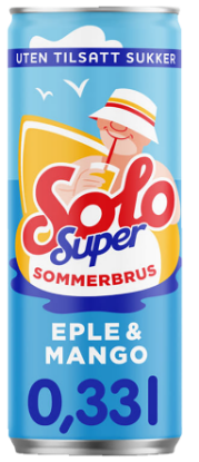 Solo Super Sommerbrus Eple & Mango 0,33l