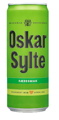 Oskar Sylte Pæresmak U/Sukker 0,33l