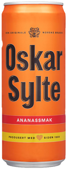 Oskar Sylte Ananassmak 0,33l