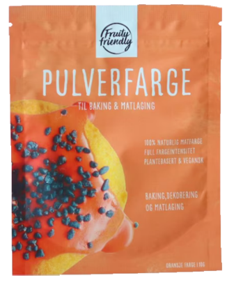 Pulverfarge Orange 10g