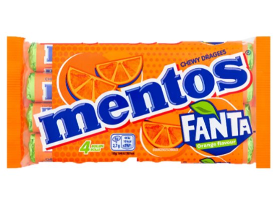 Mentos Fanta 4pk