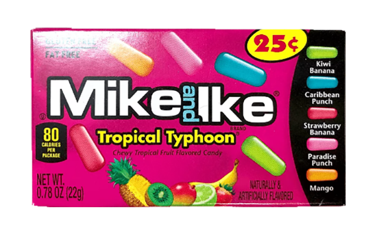 Mike&Ike Tropical Typhoon 22g