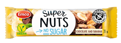 Emco Super Nuts Chocolate & Banana 35g