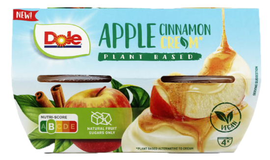 Eple & Kanel Vegan Cream Snack 4x123g