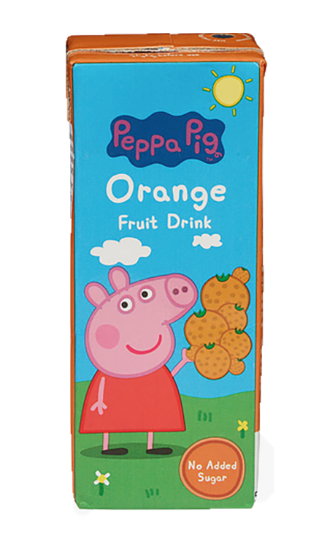 Peppa Gris Appelsindrikk 200ml