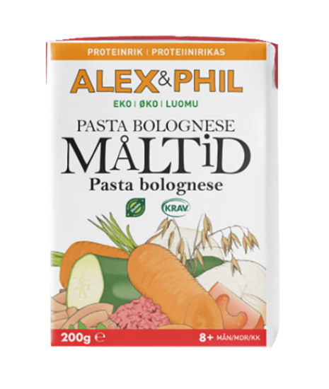 Pasta Bolognese Måltid 8+mnd 200g