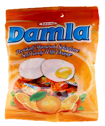 Tayas Damla Soft Candy Orange 90g