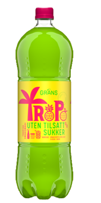 Tropo Uten Tilsatt Sukker 1,5l