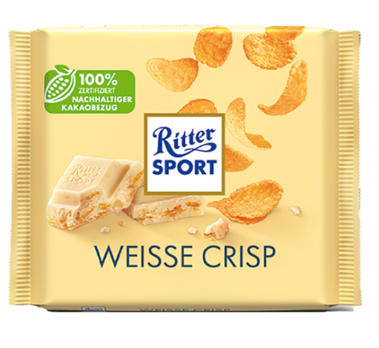 Ritter Sport White Crisp 100g