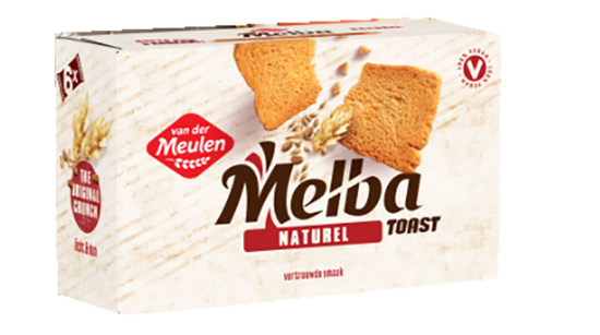 Meulen Melba Toast Original 100g