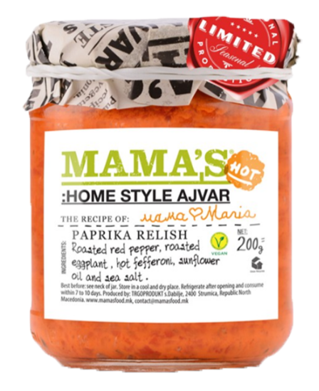 Mama`s Ajvar Hot 200g