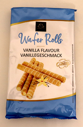 Wafer Rolls Vanilla 150g