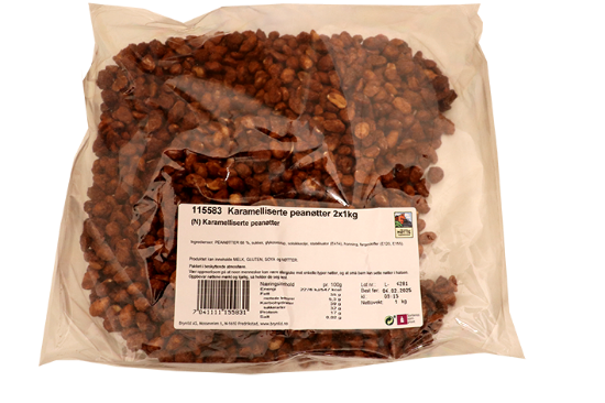 Karamelliserte Peanøtter 1kg