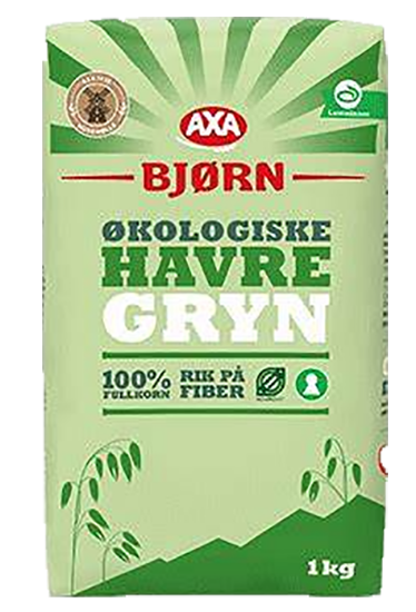 Axa Økologiske Havregryn 1kg