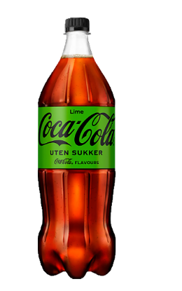 Coca-Cola Lime u/Sukker 1,5l