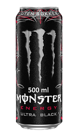 Monster Ultra Black 0,5l