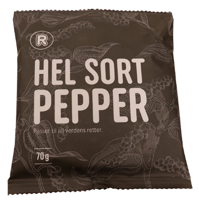 Sort Pepper Hel 70g