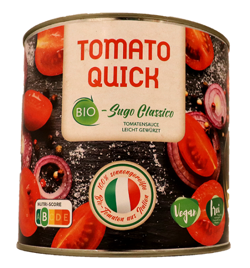 Bio Tomatsaus Classico 2,5kg