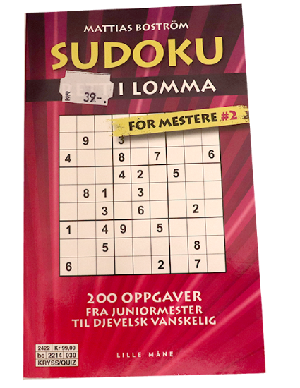 Sudoku Rett I Lomma #2