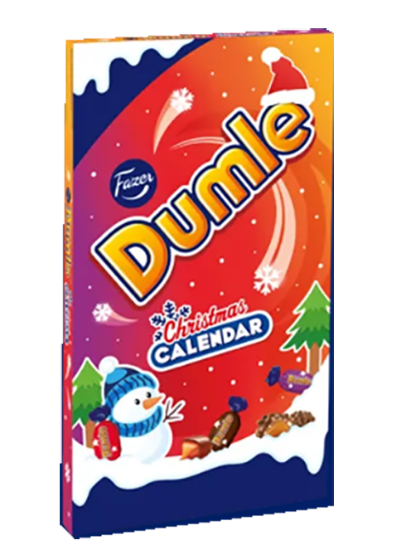 Dumle Christmas Calendar 210g