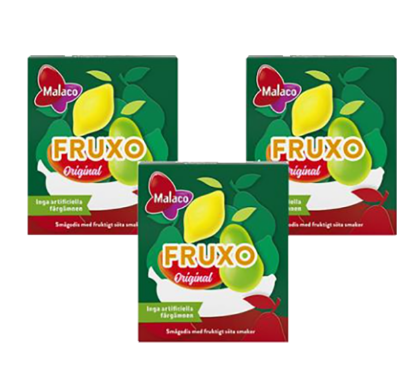 Malaco Fruxo 3x20g